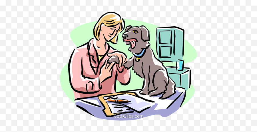 Veterinary Royalty Free Vector Clip Art - Dog Nail Clipping Clipart Emoji,Veterinarians Clipart