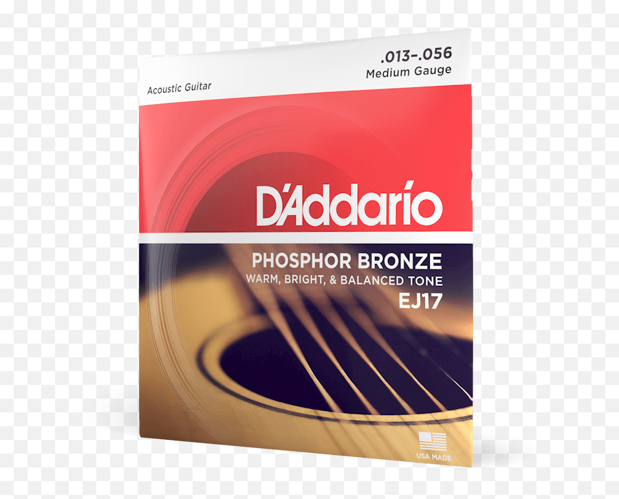 Ej17 Phosphor Bronze Acoustic Guitar Strings Du0027addario - D Addario Phosphor Bronze Emoji,D&d Clipart