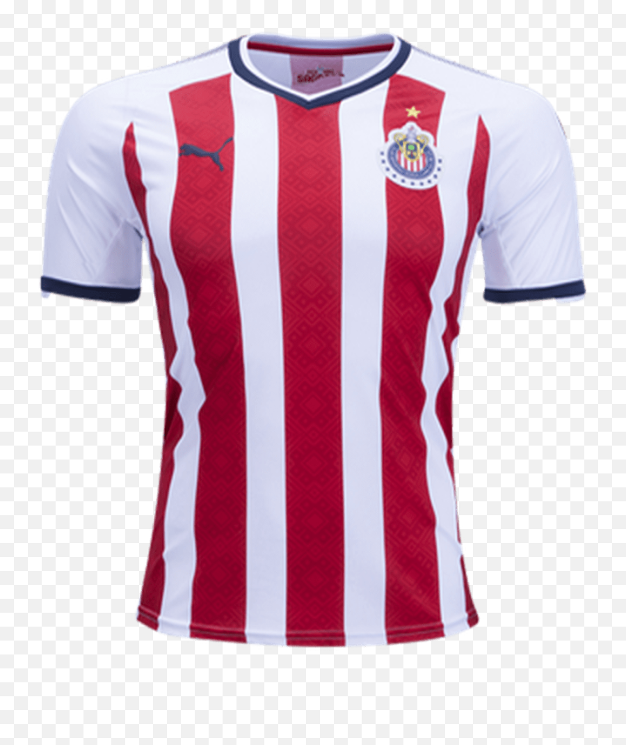 Puma Chivas Guadalajara 2018 Home - Chivas Jersey Png Emoji,Chivas Logo