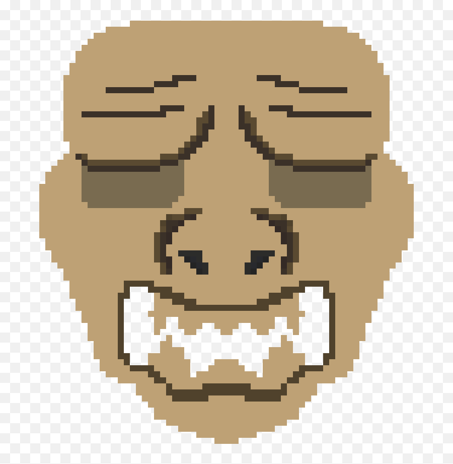 Pixilart - Oni Mask Templet By Carp Emoji,Oni Mask Png