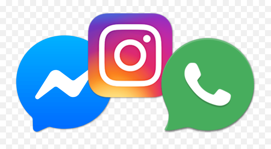2020 Facebook Merger What This Means For Marketers - Whatsapp Instagram Facebook Png Logo Emoji,Facebook Instagram Logo