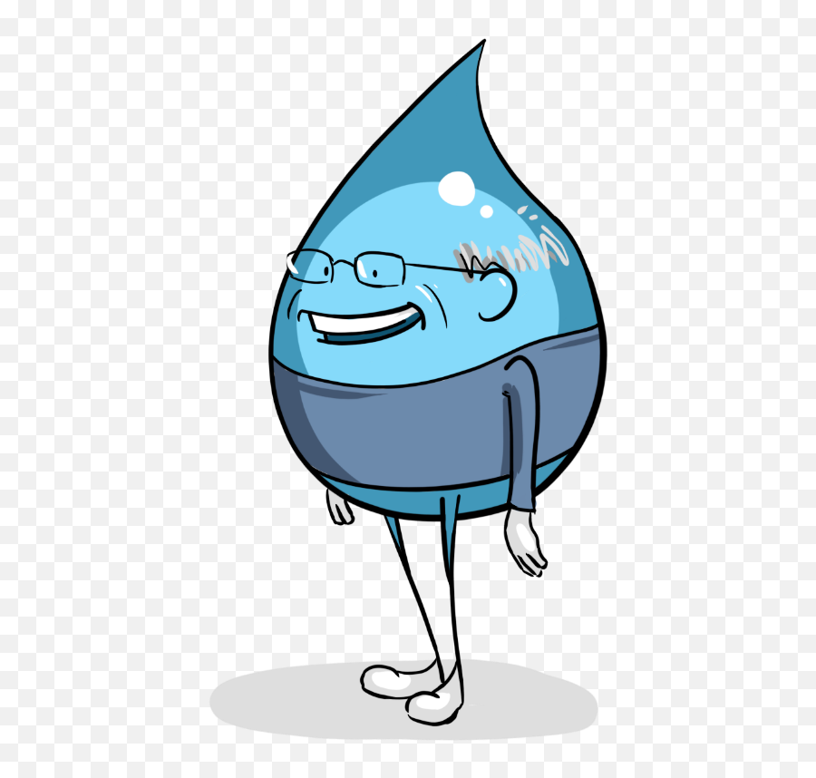 Raindrop Clipart Form Water Raindrop Form Water Transparent - Fictional Character Emoji,Raindrop Clipart
