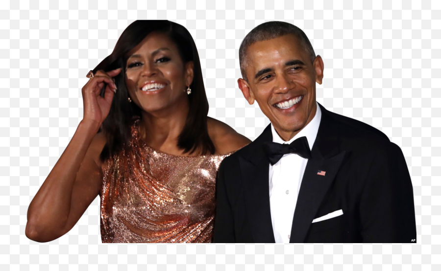 Download Michelle House Barack Wear - Barack And Michelle Obama Transparent Emoji,Obama Png