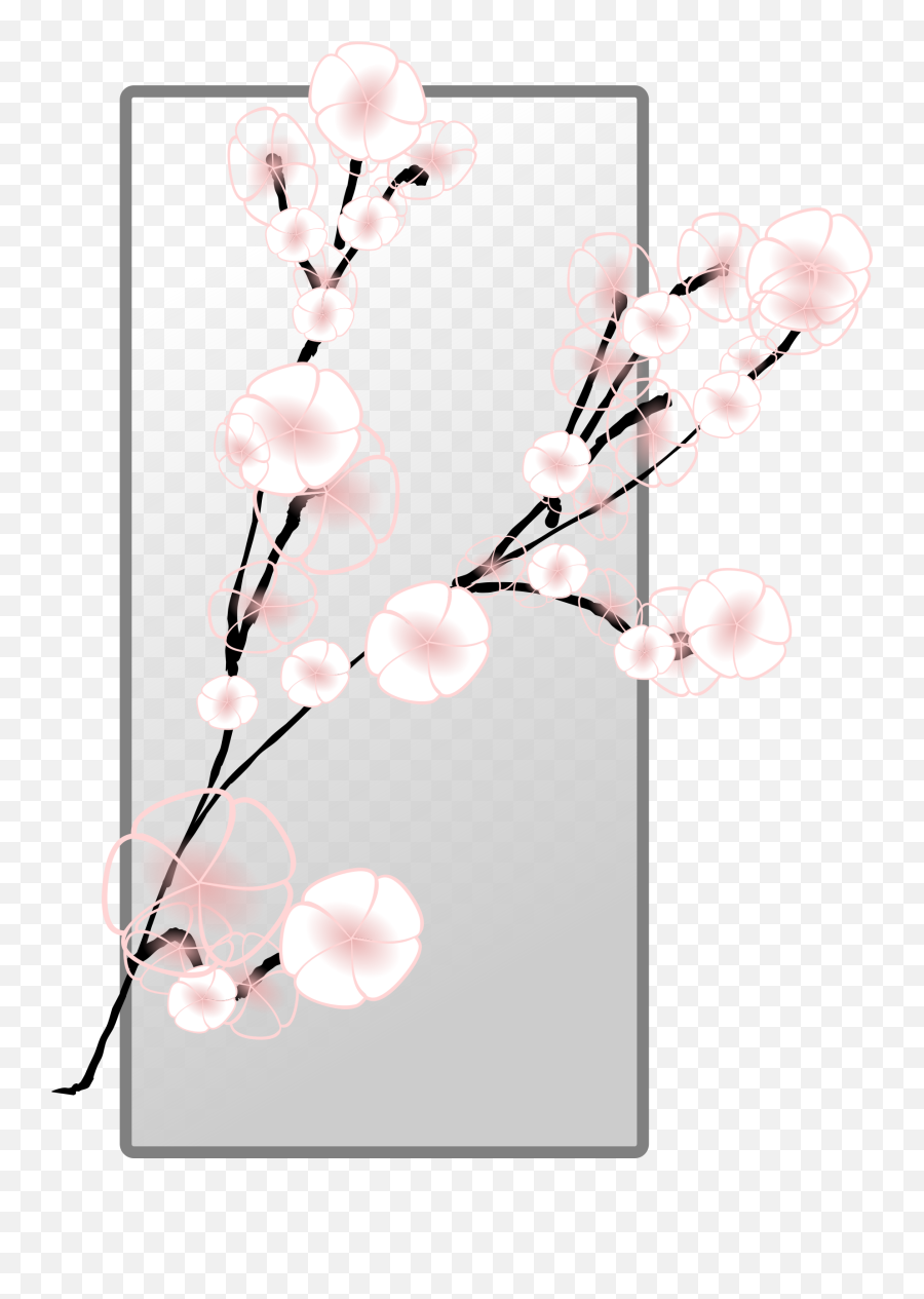 Free Cherry Blossom Flowers Clipart - Vector Hoa Anh Ào Png Emoji,Cherry Blossom Clipart