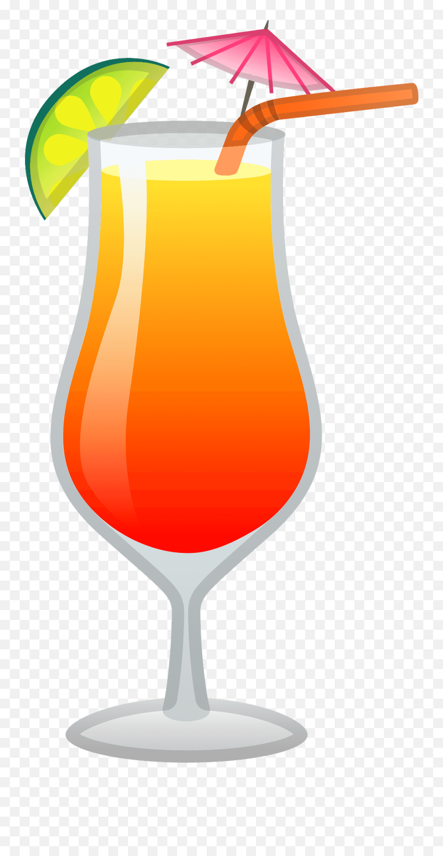 Tropical Drink Emoji Clipart Free Download Transparent Png - Transparent Background Tropical Drink Clipart,Drink Clipart