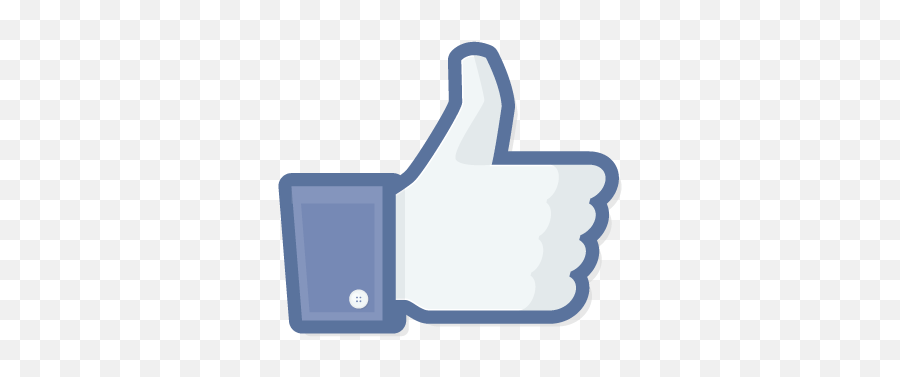 Facebook Logo Png - Transparent Background Like Logo Png Emoji,Facebook Logo Png