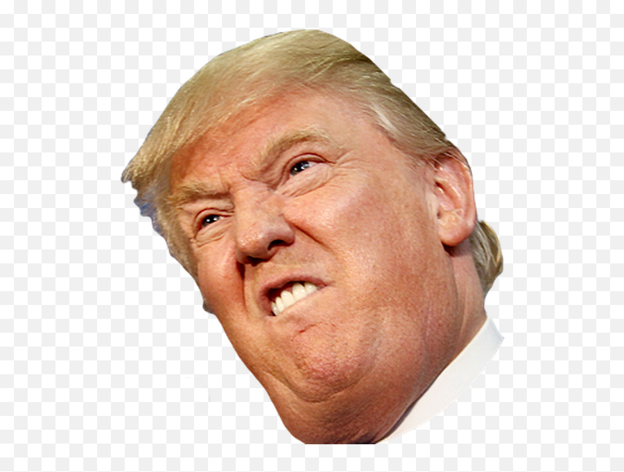 Donald Trump United States Crippled - Donald Trump Head Transparent Background Png Emoji,Trump Face Png