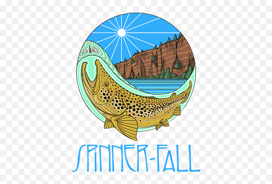 Green River Fly Fishing Guides Spinner Fall Utah - Fish Emoji,Fall Logo