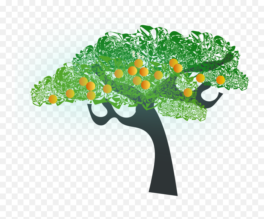 Download 28 Collection Of Orange Tree Clipart Png - Orange Mango Tree Png Clipart Emoji,Oranges Clipart