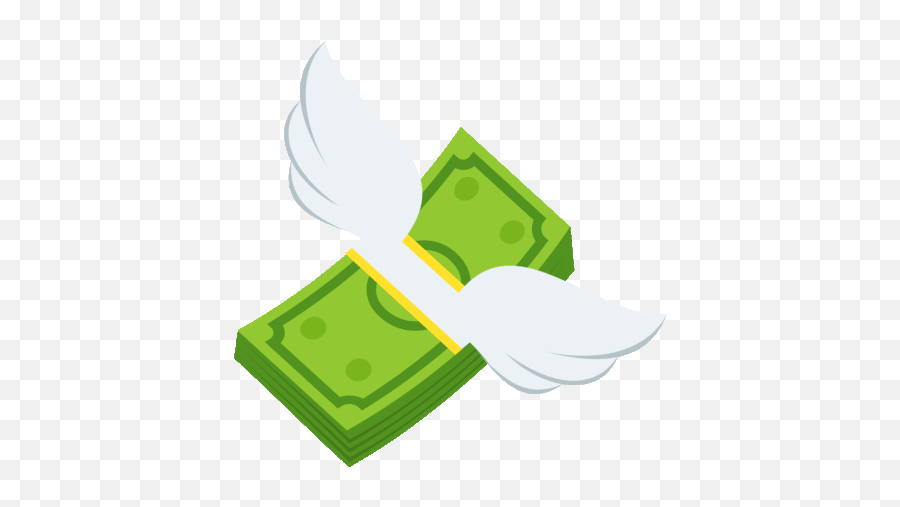 Money With Wings Joypixels Gif - Money Flying Gif Emoji,Money Gif Png