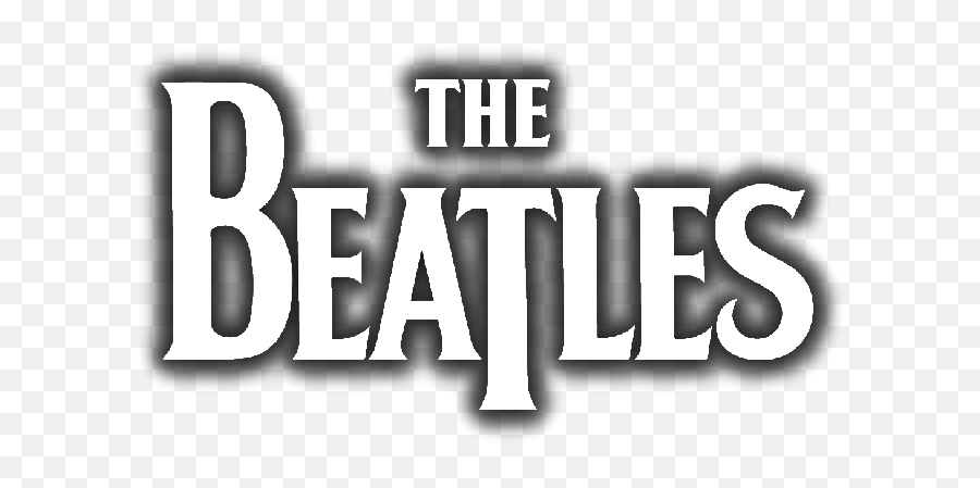 The Beatles - White Beatles Logo Png Emoji,The Beatles Logo