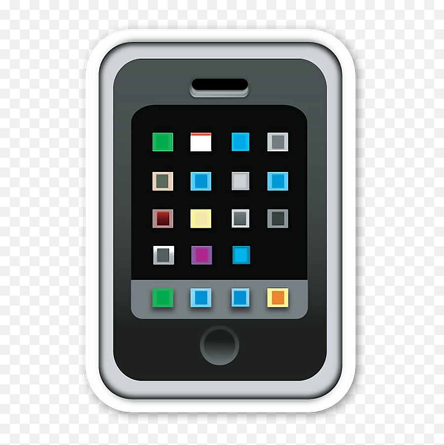 Celular Png Emoji Sticker - Phone Png Emoji,Celular Png