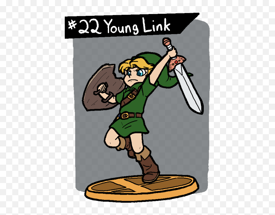 Young Link Png - Young Link And Toon Link Emoji,Toon Link Png