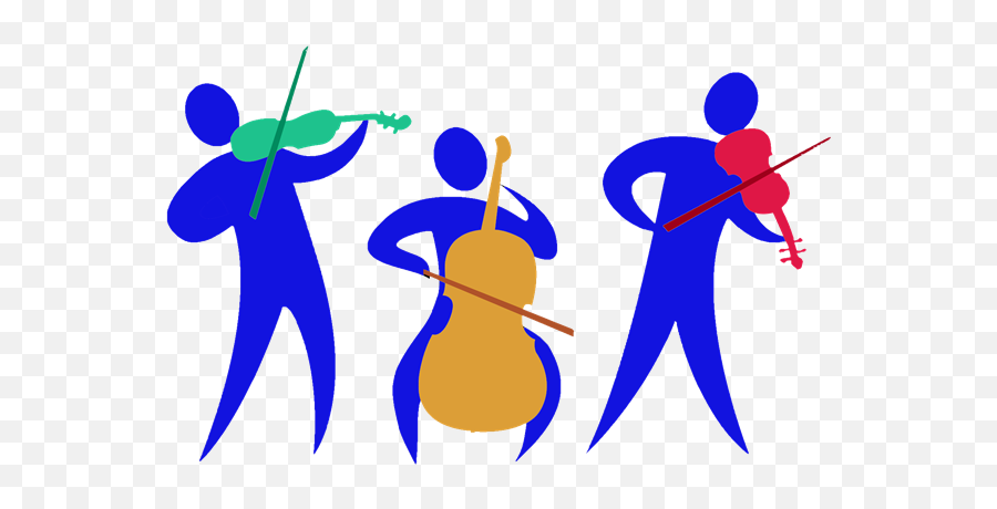Music Concertino Strings - String Ensemble Clipart Emoji,Orchestra Clipart