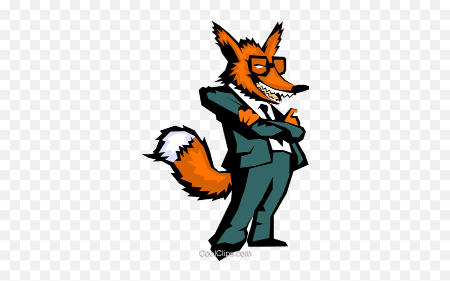 Crazy Like A Fox Royalty Free Vector - Fox Crazy Vector Emoji,Crazy Clipart