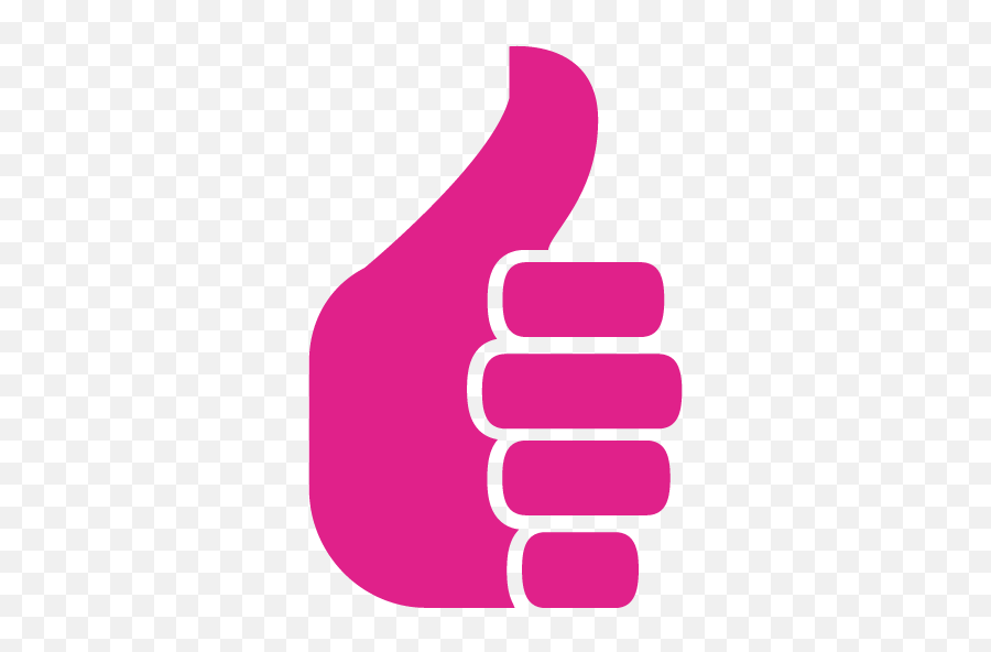 Barbie Pink Thumbs Up 3 Icon Emoji,Thumb Up Clipart