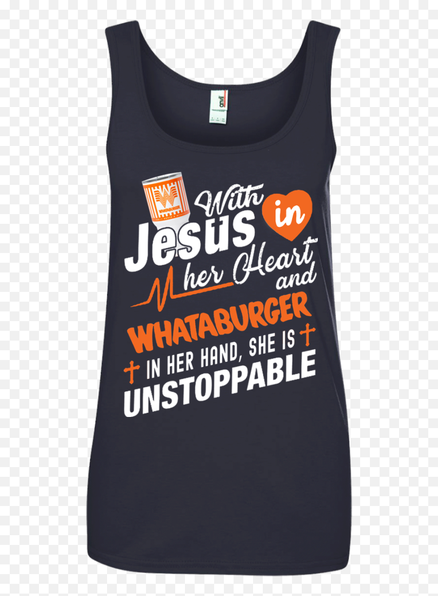 With Jesus In Her Heart And Whataburger In Her Hand - Have Emoji,Whataburger Logo Png