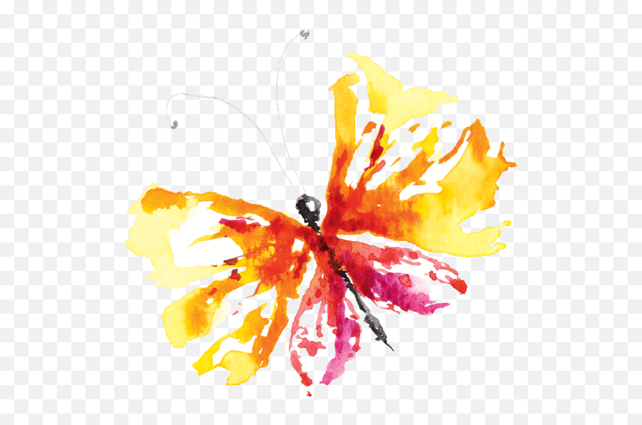 Joy8046 U2013 Canva Emoji,Watercolor Butterfly Png