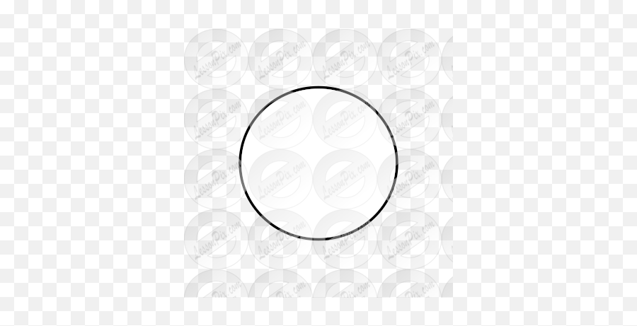 White Circle Picture For Classroom Therapy Use - Great Emoji,Black Circle Clipart