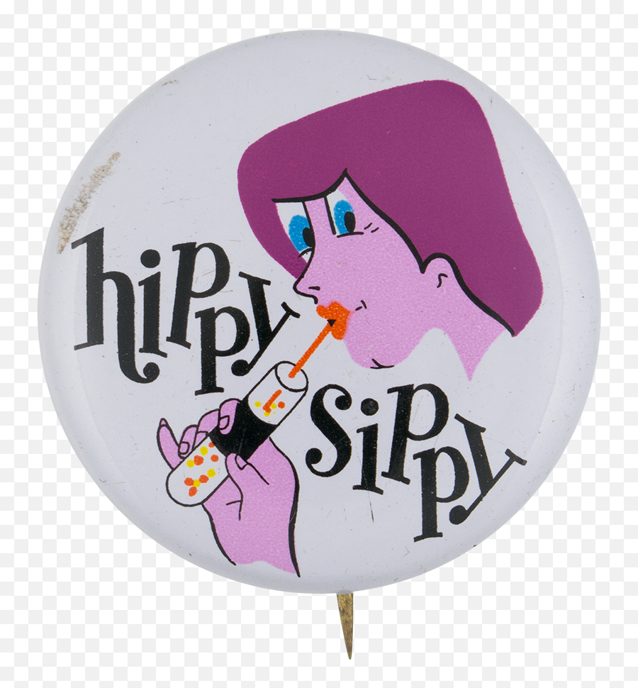 Hippy Sippy Busy Beaver Button Museum Emoji,Hippy Logo