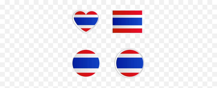 Collection Of Flag Thailand Design Graphic By Muhammad Rizky Emoji,Thailand Flag Png
