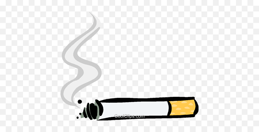 Cigarette Royalty Free Vector Clip Art Illustration - Language Emoji,Cigarette Clipart