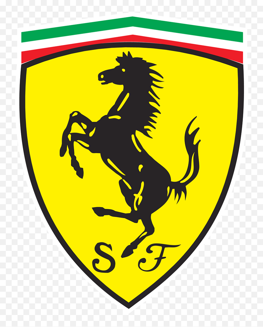 Car Logos With Horse - Ferrari Logo Png Emoji,Car Logo With Wings