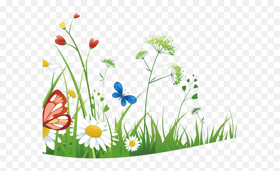 Wildflower Clipart Meadow Flower - Png Emoji,Wildflower Clipart