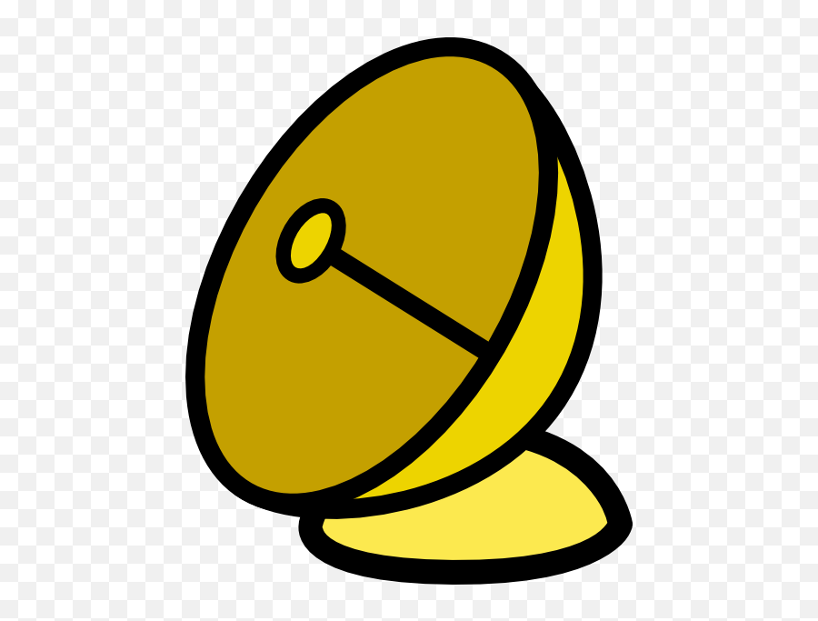Satellite Clip Art - Cartoon Satellite Dish Emoji,Satellite Clipart