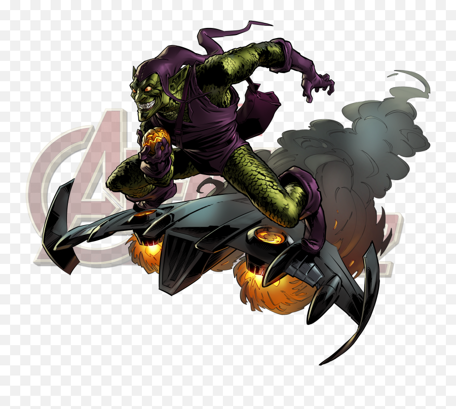 Green Goblin Comic Png Clipart - Marvel Green Goblin Png Emoji,Green Goblin Png