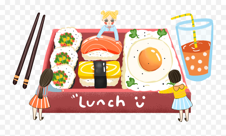 Painted Cartoon Hand Gourmet Png And Psd - Sushi Emoji,Cartoon Hand Png