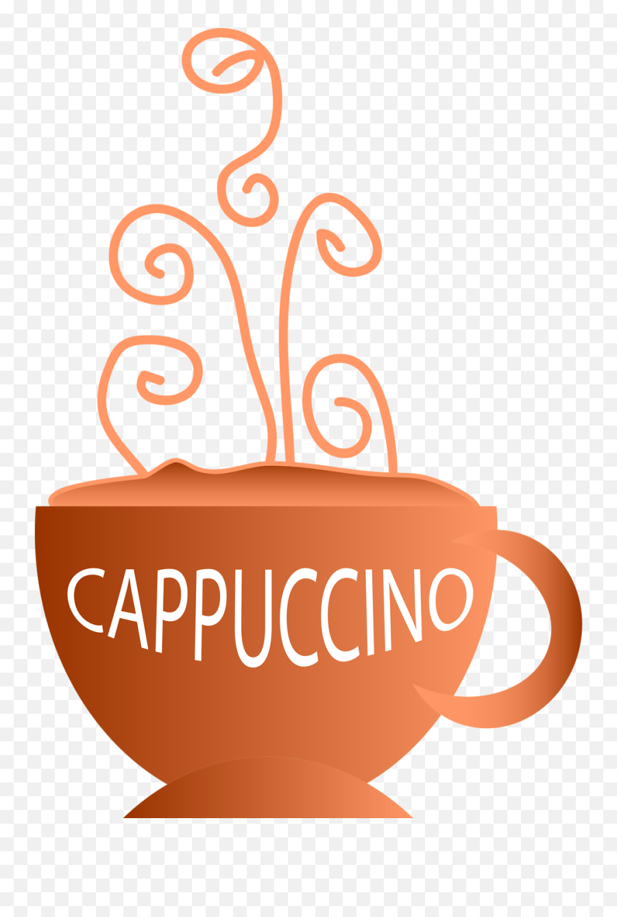 Download Coffee Clipart Cappuccino - Cappuccino Clipart Png Cappuccino Clip Art Emoji,Cup Of Coffee Clipart