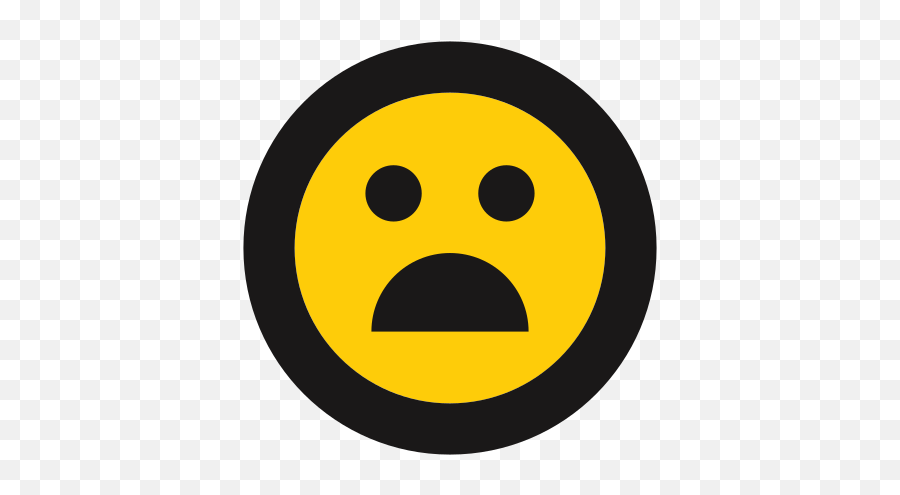 Shocked Emoji Emoticon Dismayed - Dot,Shocked Emoji Transparent