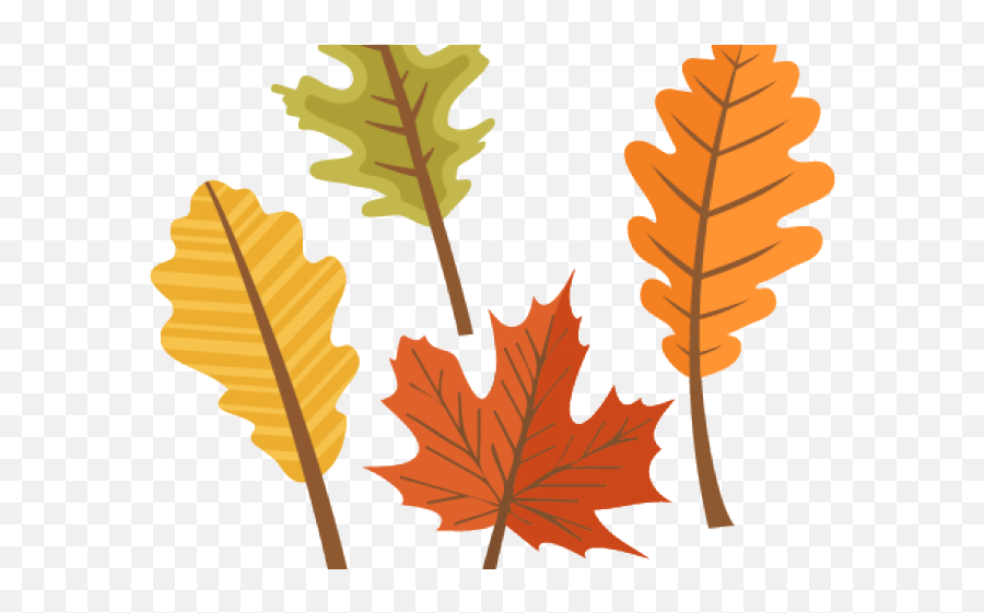 Fall Leaves Clipart - Cute Autumn Leaves Cliparts Fall Leaves Clipart Transparent Background Emoji,Clipart Fall