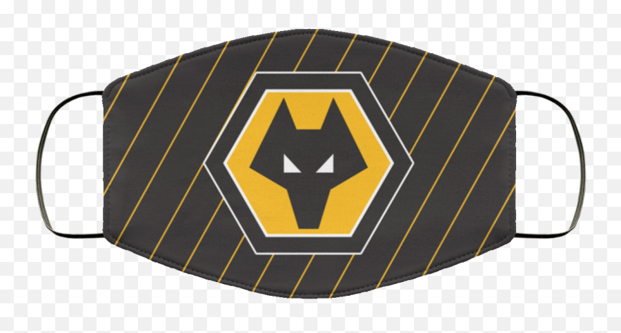 Wolves Logo Face Mask Emoji,Logo Face