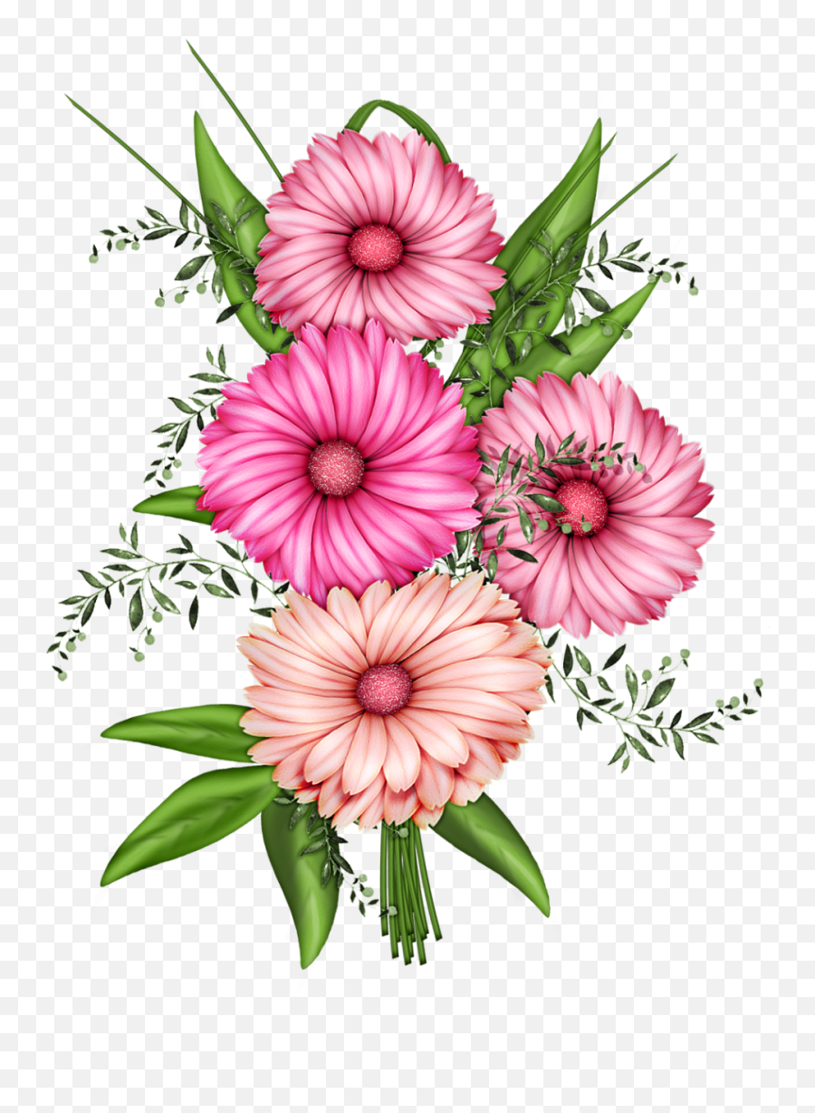Flowers Clipart Base Flowers Base - Transparent Clip Art Flower Emoji,Flowers Clipart