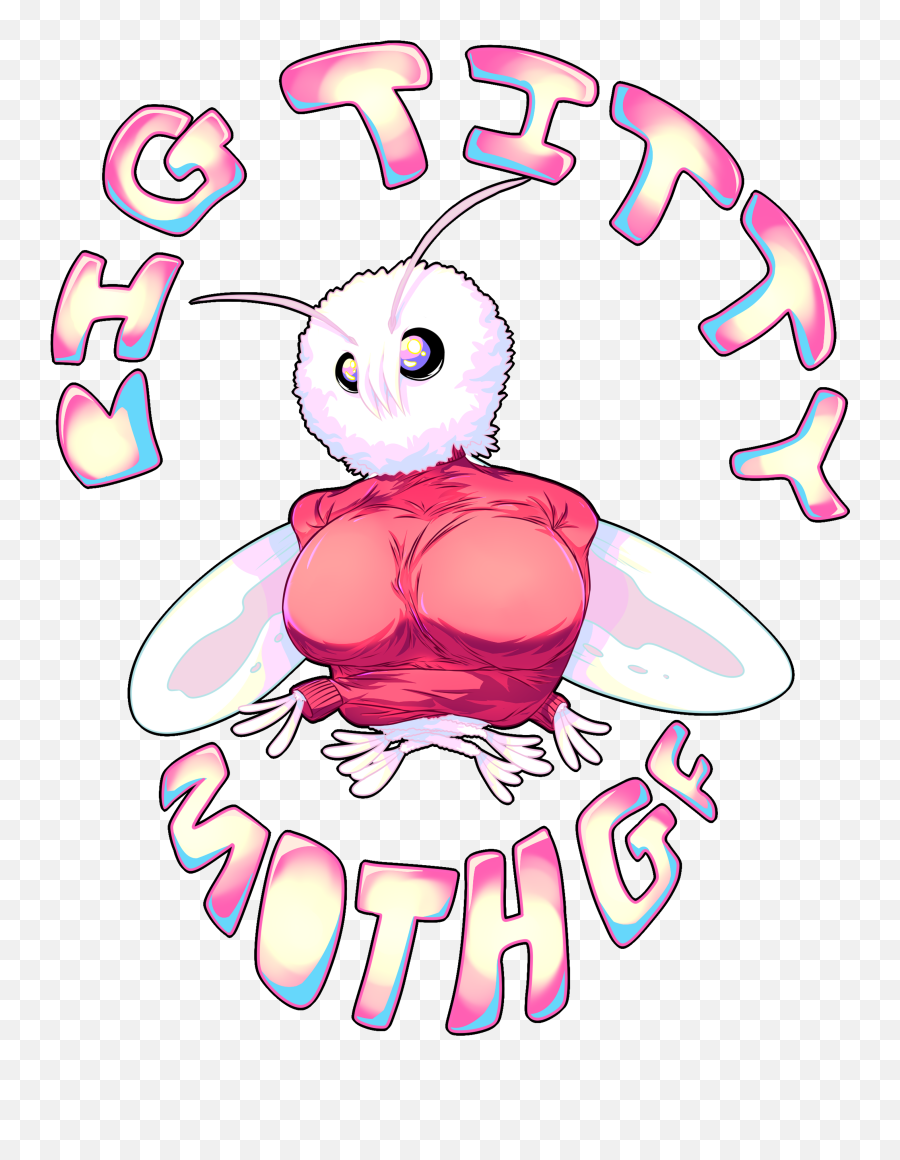 Big Moth Gf By Sanikink On Newgrounds Emoji,Moth Meme Png