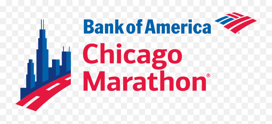 Download Bank Of America Chicago Marathon 4c Logo - Bank Of Bank Of America Merrill Lynch Emoji,Marathon Logo