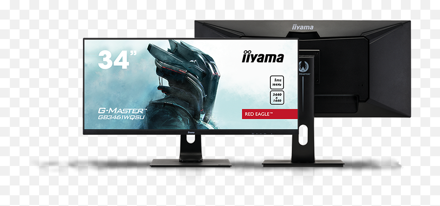 Iiyama Monitors U2013 Choose Japanese Quality - Iiyama G Master Red Eagle Gb3466 Quad Hd 34 Led Gaming Monitor Emoji,Transparent Monitor