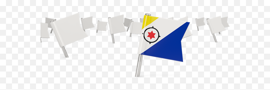 White Flag Pins Illustration Of Flag Of Bonaire - Flag Emoji,White Flag Png