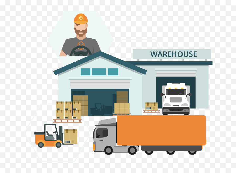 European Warehouse - Transportation And Warehousing Clipart Emoji,Warehouse Clipart