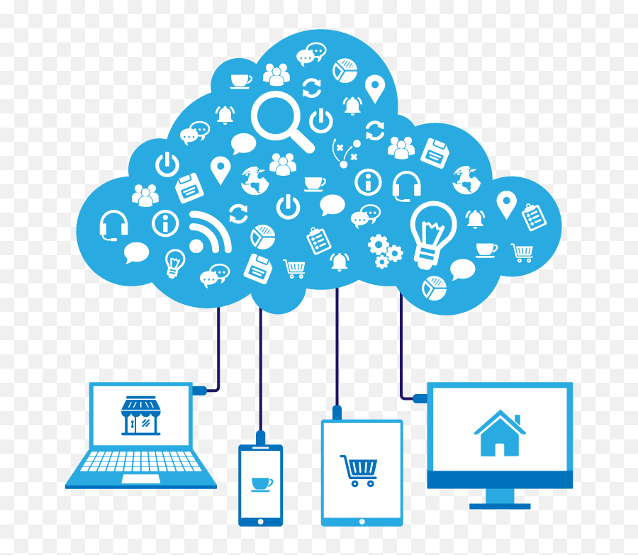 Clipart Cloud Technology Clipart Cloud Technology - Cloud Service Png Transparent Emoji,Technology Clipart