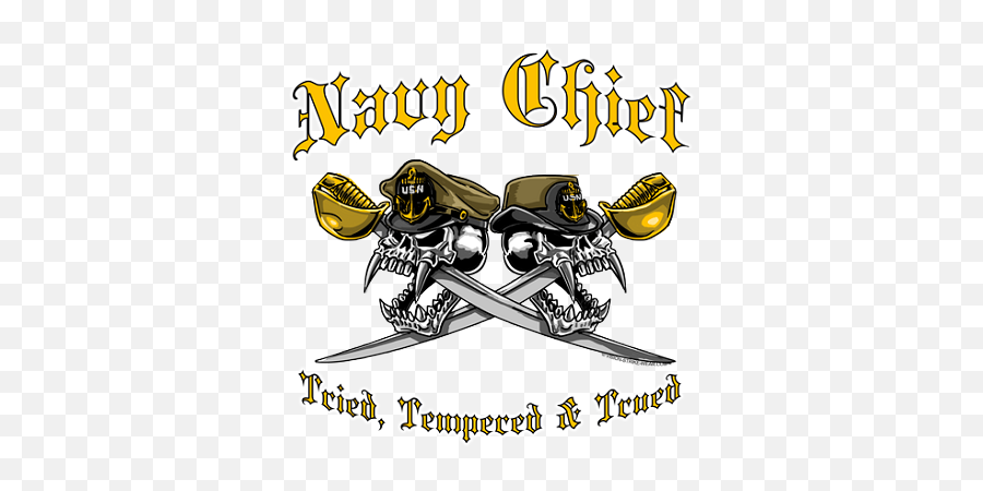 Navy Chief Petty Officer Navy Chief - Navy Chief Tried Tested And Accepted Emoji,Us Navy Anchor Logo
