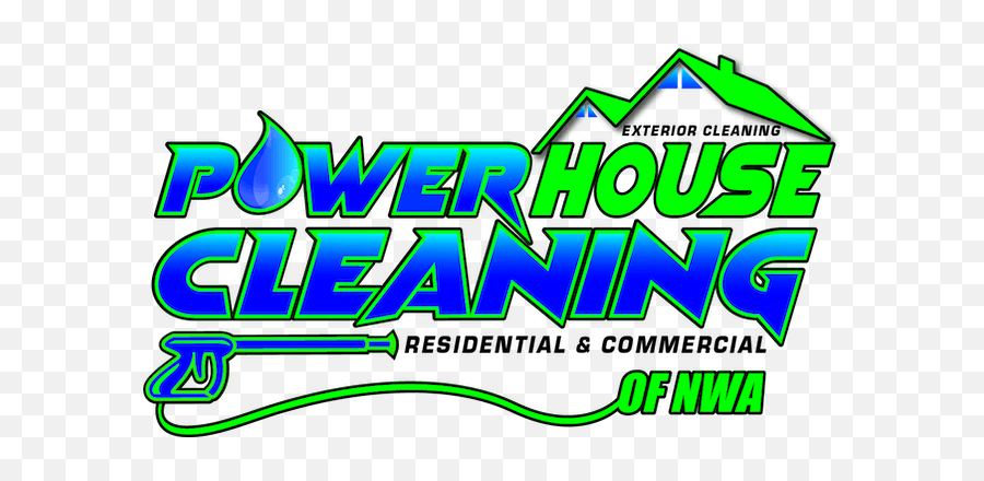 Powerhouse Cleaning Nwa - Horizontal Emoji,Cleaning Logo