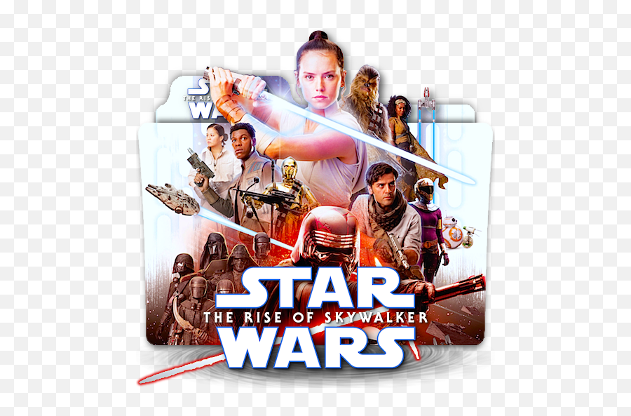 Star Wars 2019 Folder Icon - Designbust Emoji,Star Wars The Rise Of Skywalker Logo