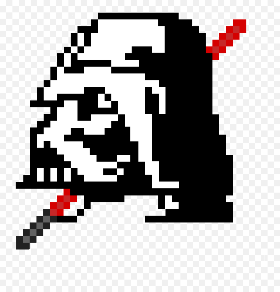 Cross Stitch Pattern Star Wars Transparent Cartoon - Jingfm Emoji,Darth Vader Clipart Black And White