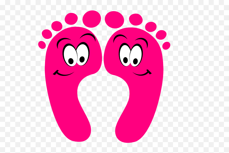 Baby Feet Clip Art The Cliparts - Happy Feet Clipart Png Clip Art Feet Emoji,Baby Feet Clipart