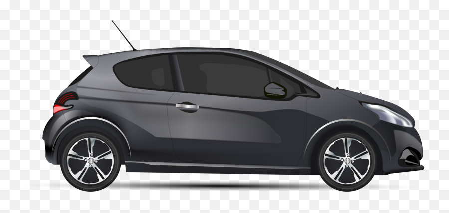 Cartoon Car Png Transparent Png Image - Car Black And White Clipart Transparent Png Emoji,Car Png