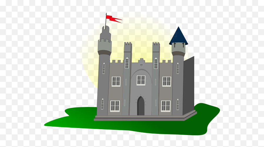 Castle Clip Art At Clkercom - Vector Clip Art Online Emoji,Castle Transparent Background