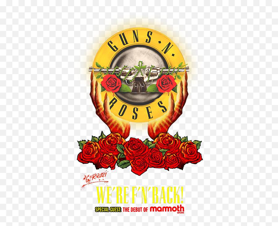 Guns N Roses We Are Fn Back Usa Tour 2021 My11 Portable Emoji,Guns N' Roses Logo